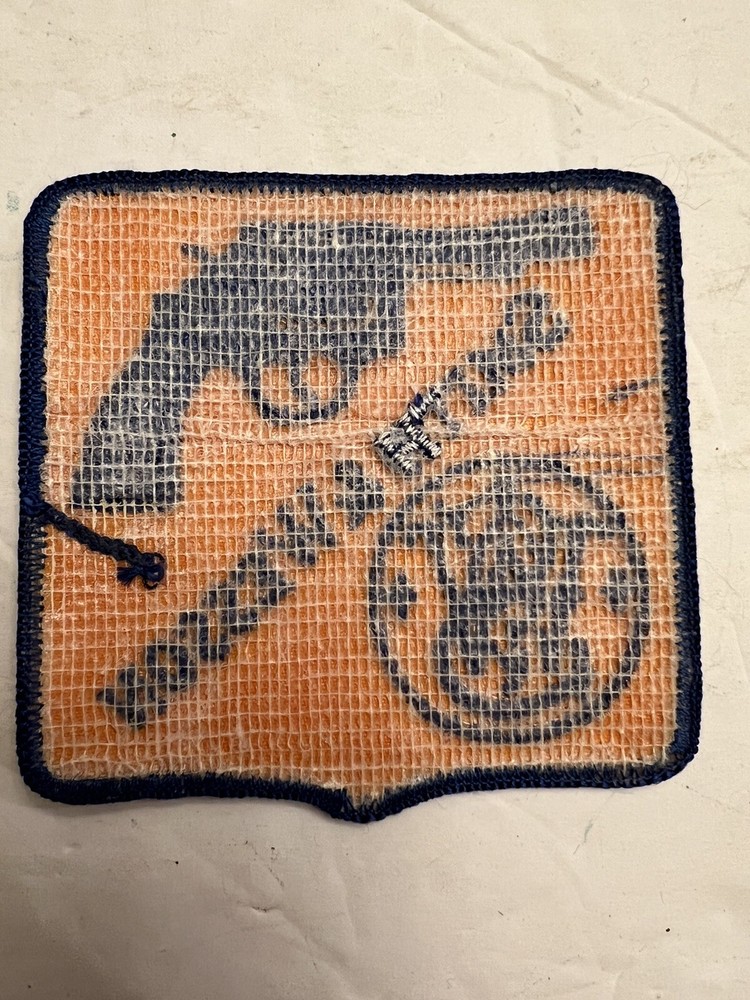 S&W Smith and Wesson Patch Revolver Patch Sew On Vintage