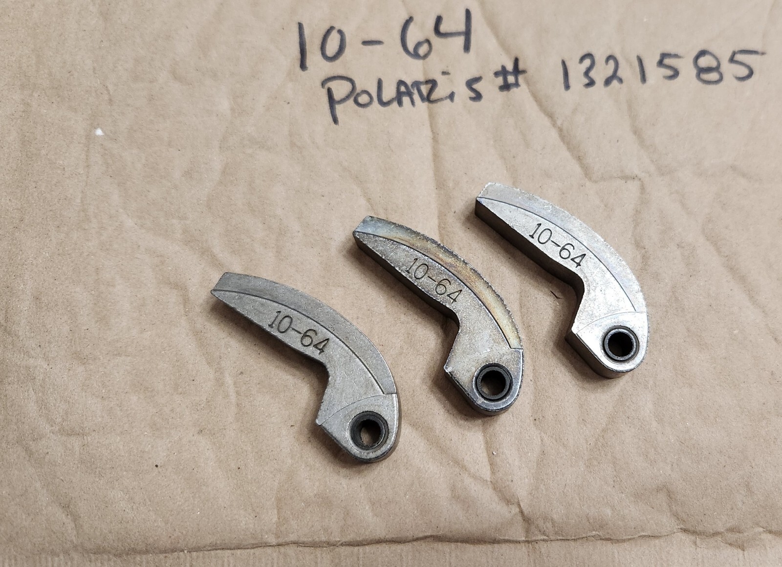10-64 Polaris Clutch Weights # 1321585 Set Of 3