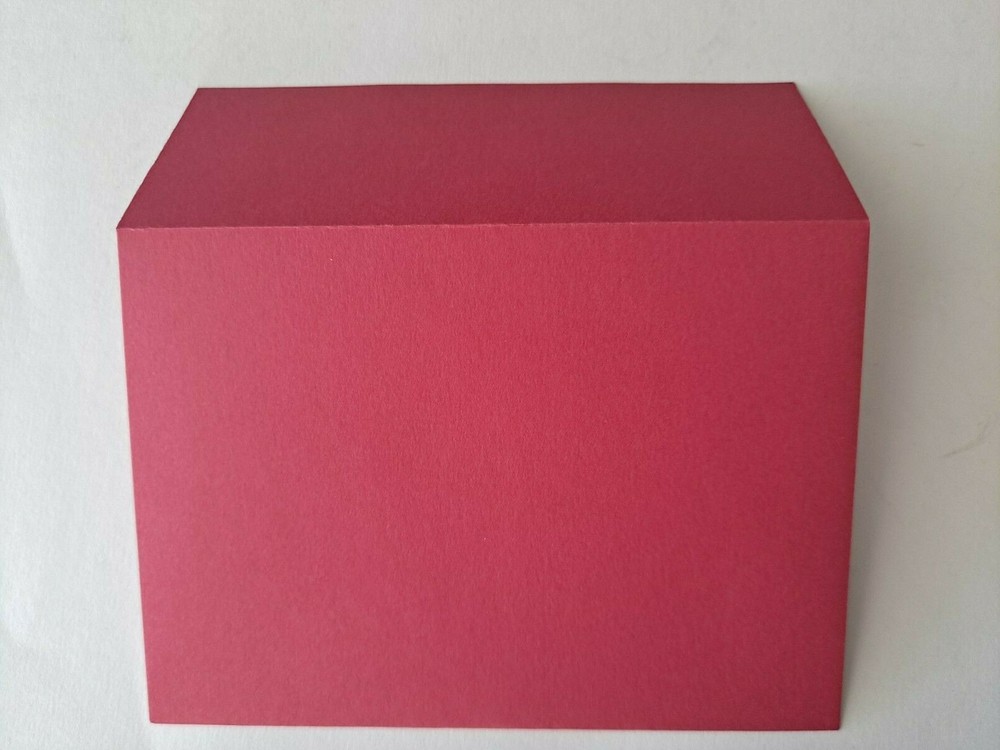LUX A1 Invitation Envelopes in Ruby Red