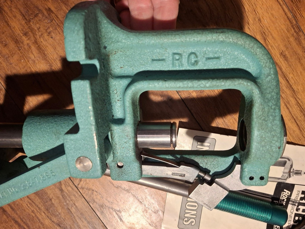 RCBS Rock Chucker RC Reloading Press w/Primer Install Arm