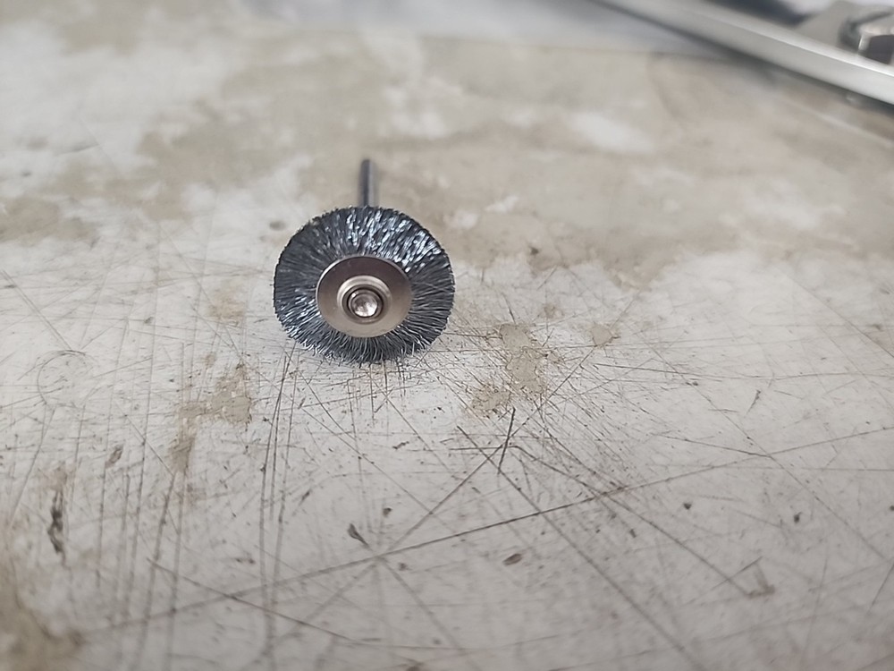 Mini Circular Wire Brush 1/8" Shank