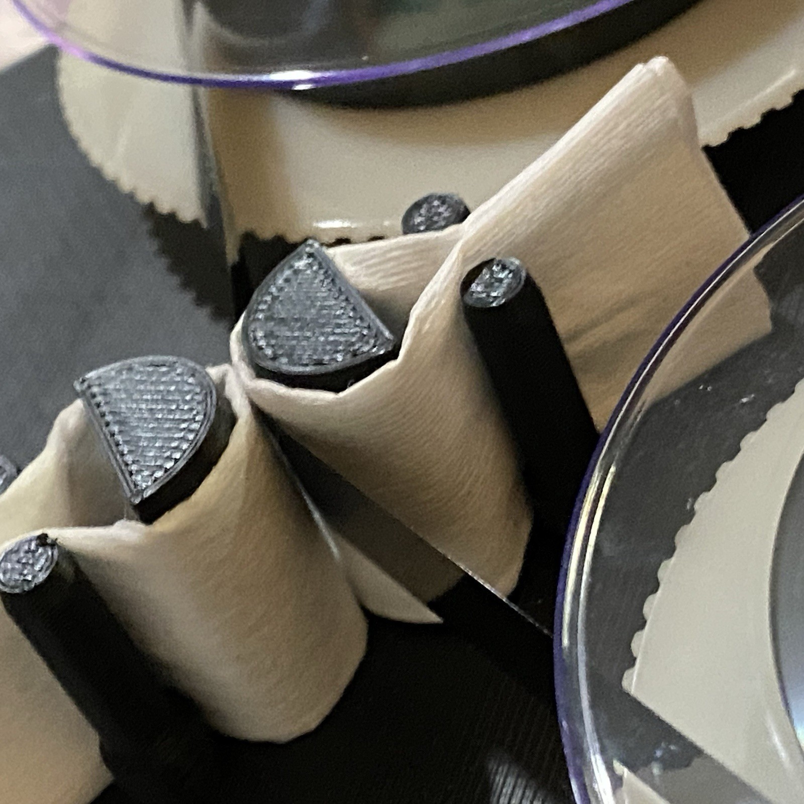 Tape Saver VHS & Betamax Mold Removing System Video Tape Cleaning Machine Pads