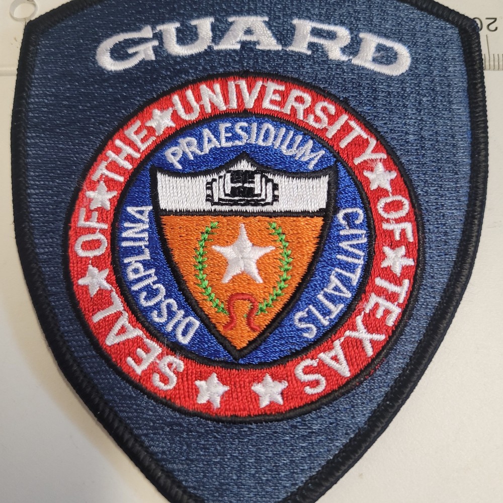 University Of Texas Security Guard Patch