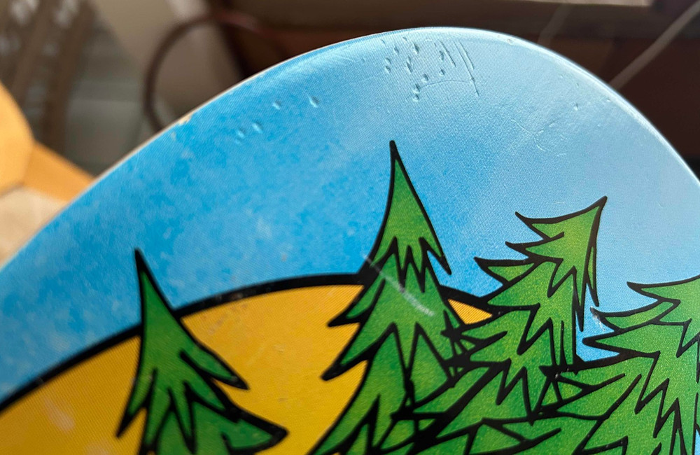 Yeti Skateboard Deck - 100 Mile Endurance Run