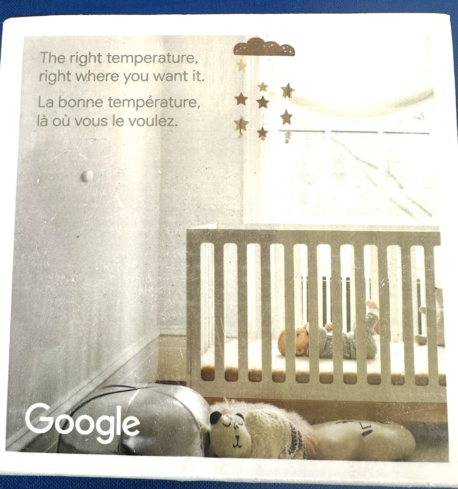 Google Nest Temperature Sensor in White