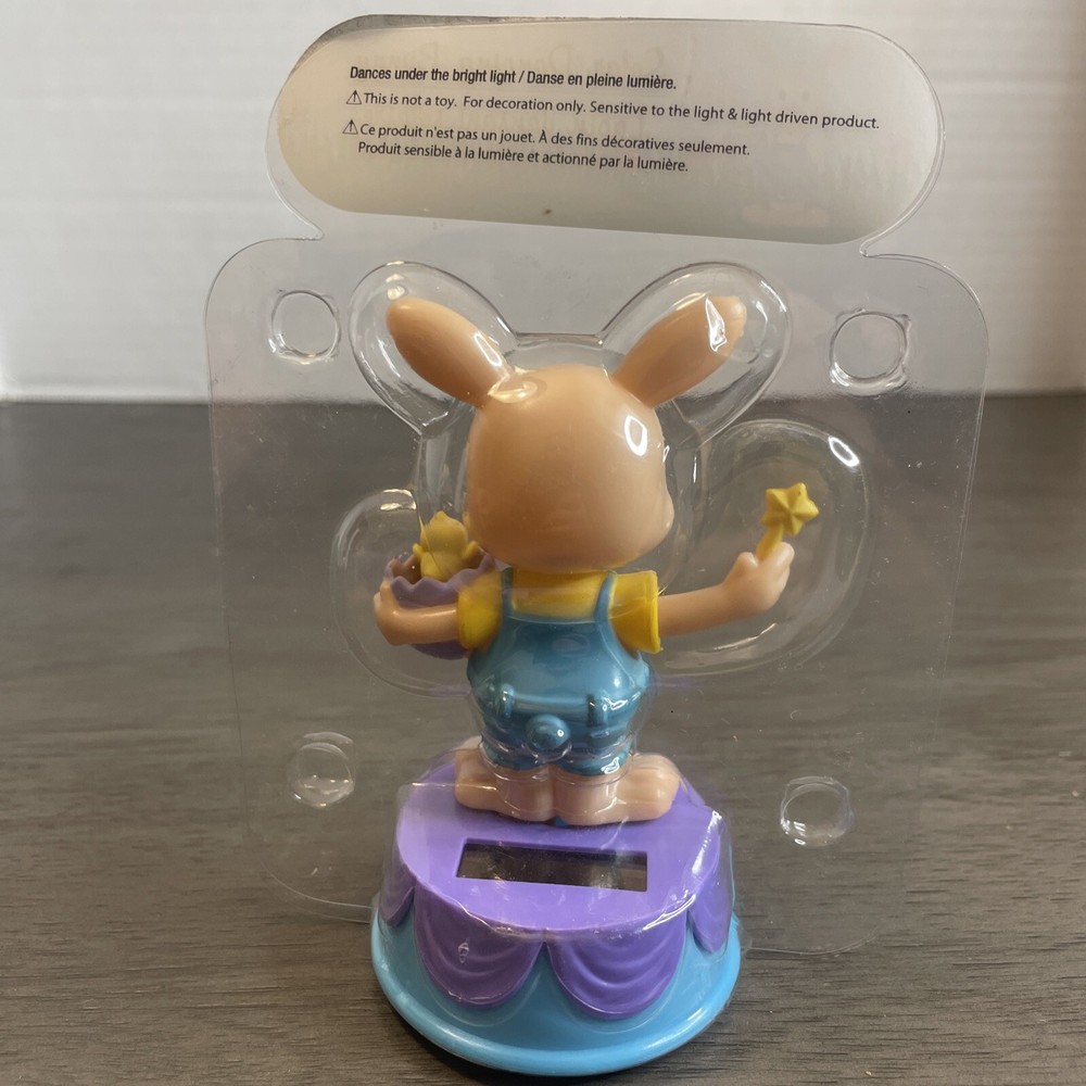 Solar Dancing Bunny - Tan - Easter Decoration - 2016 Edition