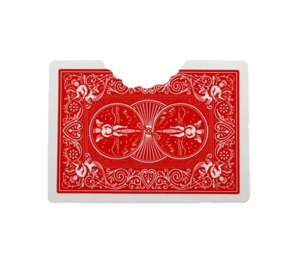Bite Out Card Magic Trick Close Up Illusion T8