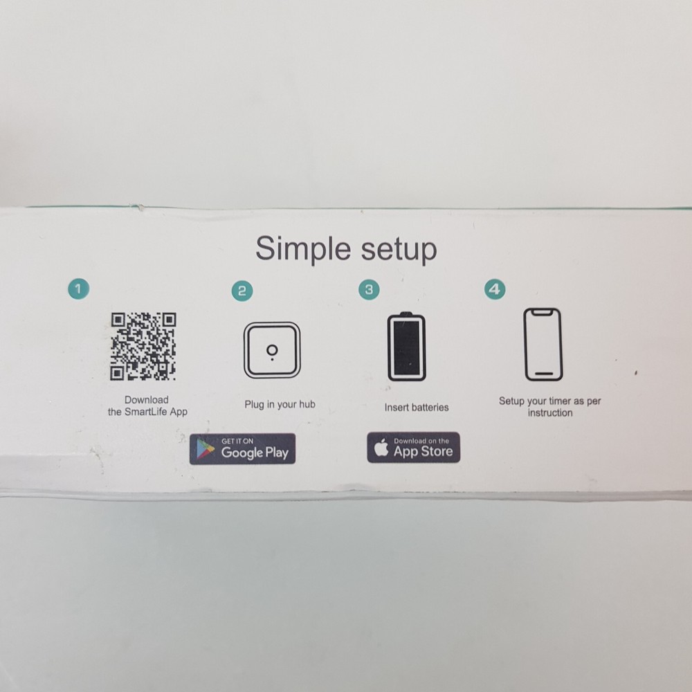 Smart Sprinkler Timer Controller with WiFi Hub/Bluetooth Outdoor Garden Use