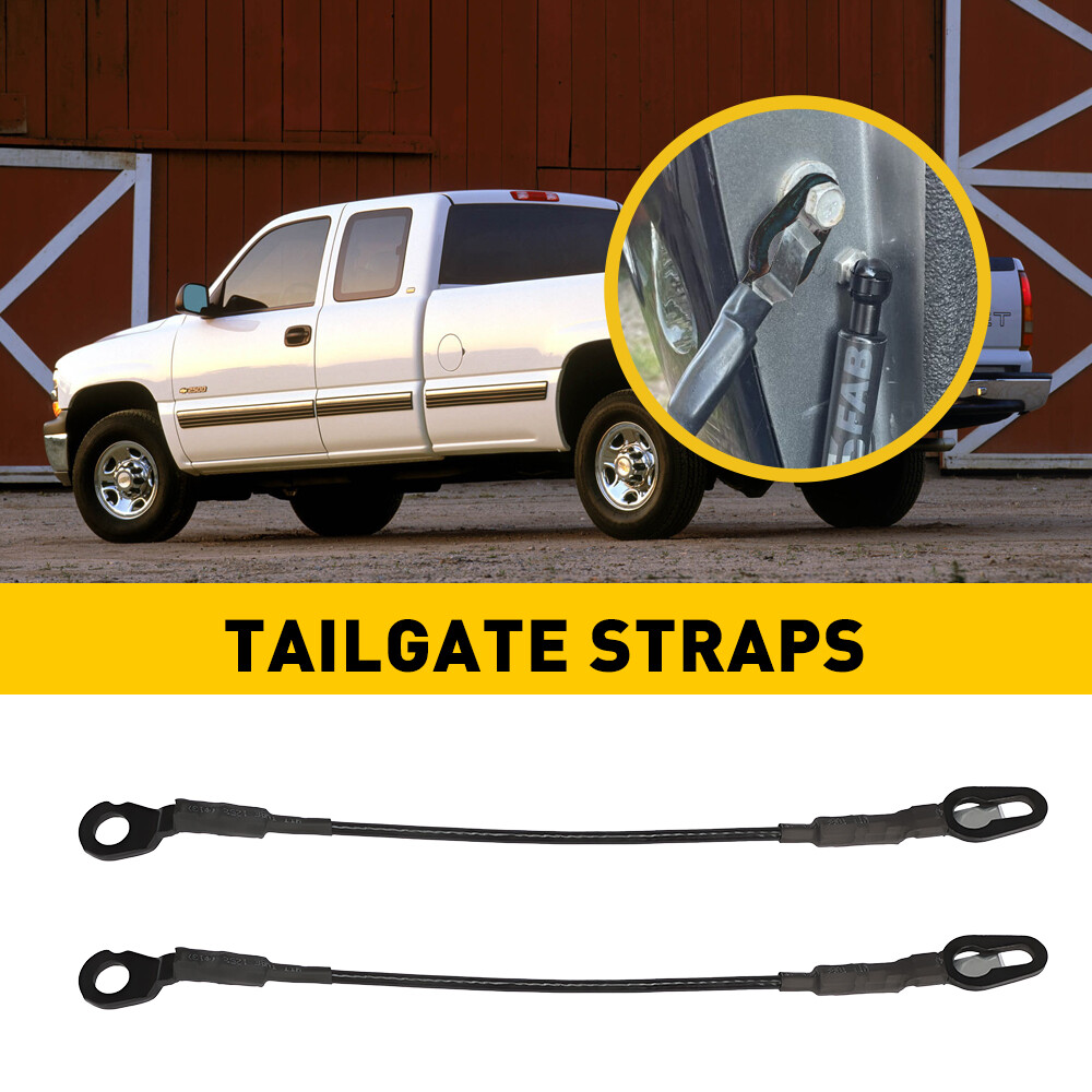 1Pair Tailgate Support Cable For 1999-2006 CHEVY Silverado 2002-06 Avalanche H2