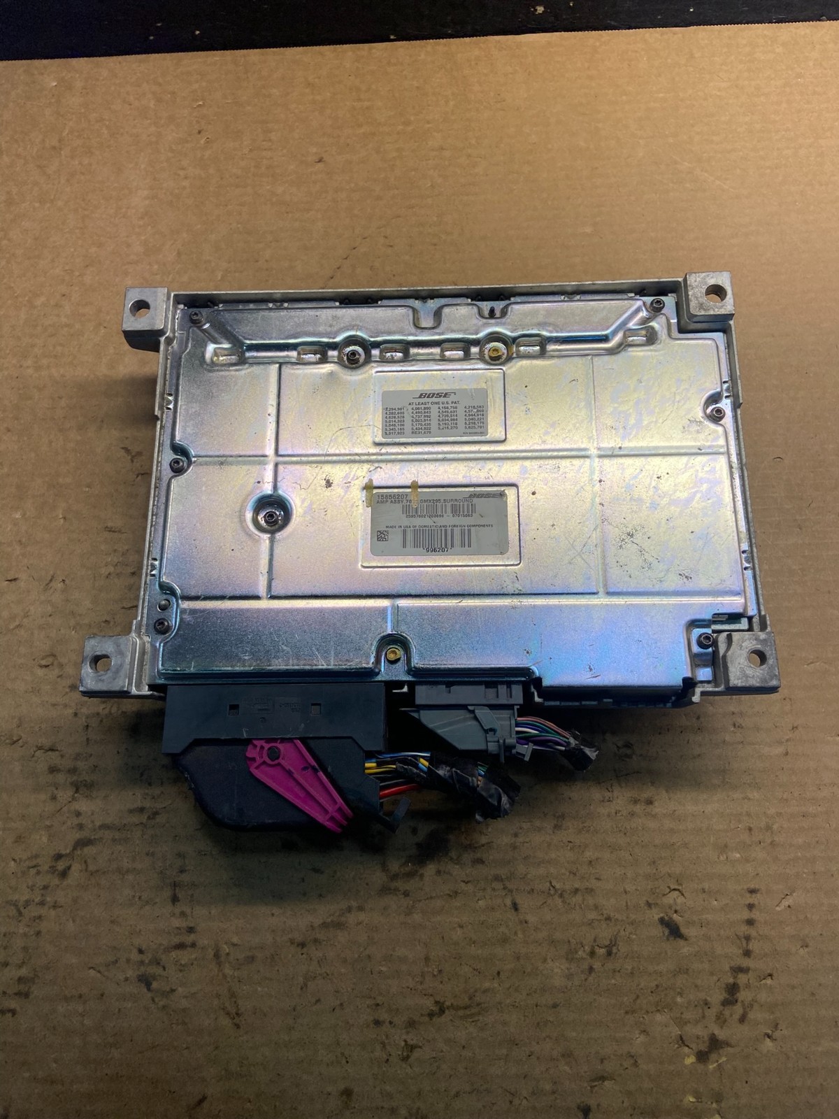 2005-2011 Cadillac STS Audio Equipment Radio Amplifier Speaker 15856207 AA0801DG