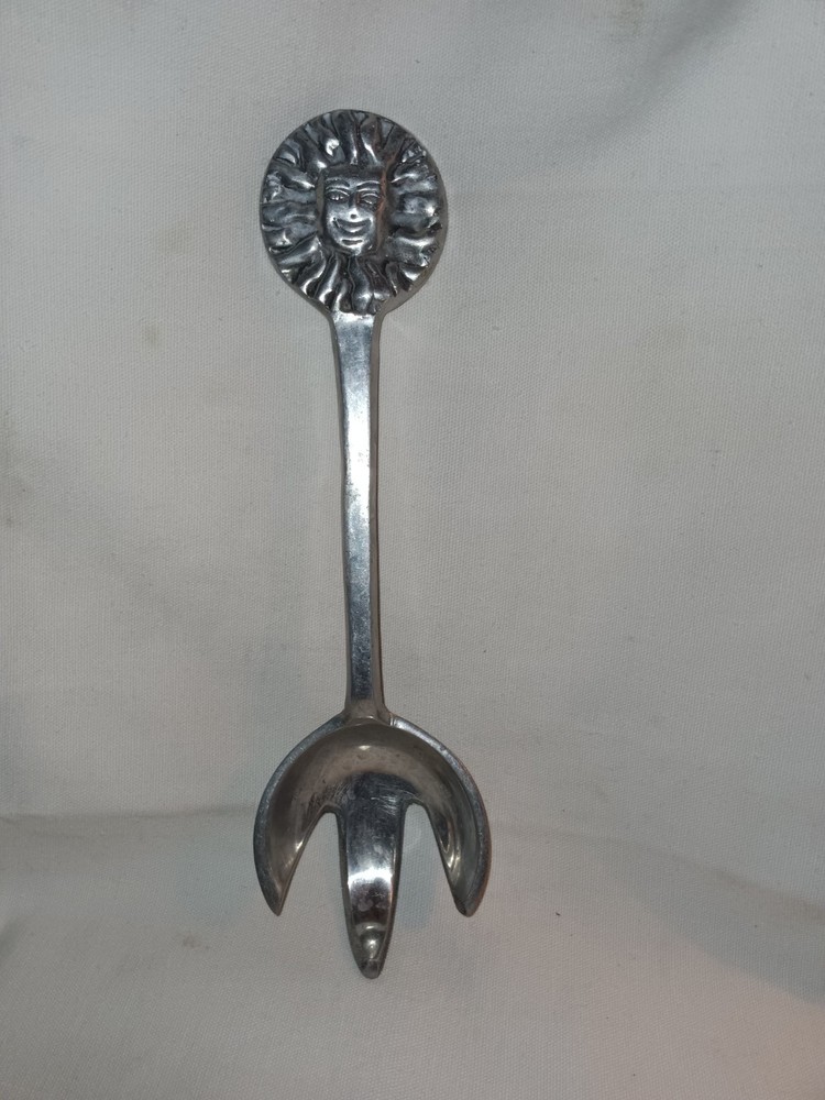Vintage Sun  Aluminum Metal Salad Server Fork