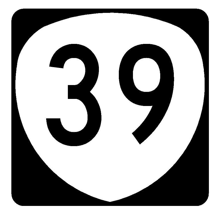 Oregon Route 39 Sticker Decal