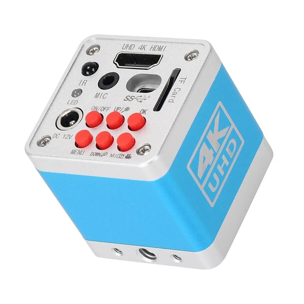 HY-6110 4K UHD Microscope Camera Camera USB Camera with 32G TF Card