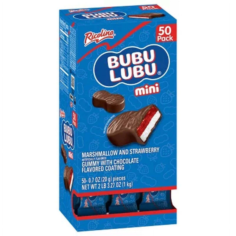 Ricolino Bubulubu, Mini, 50 Pk