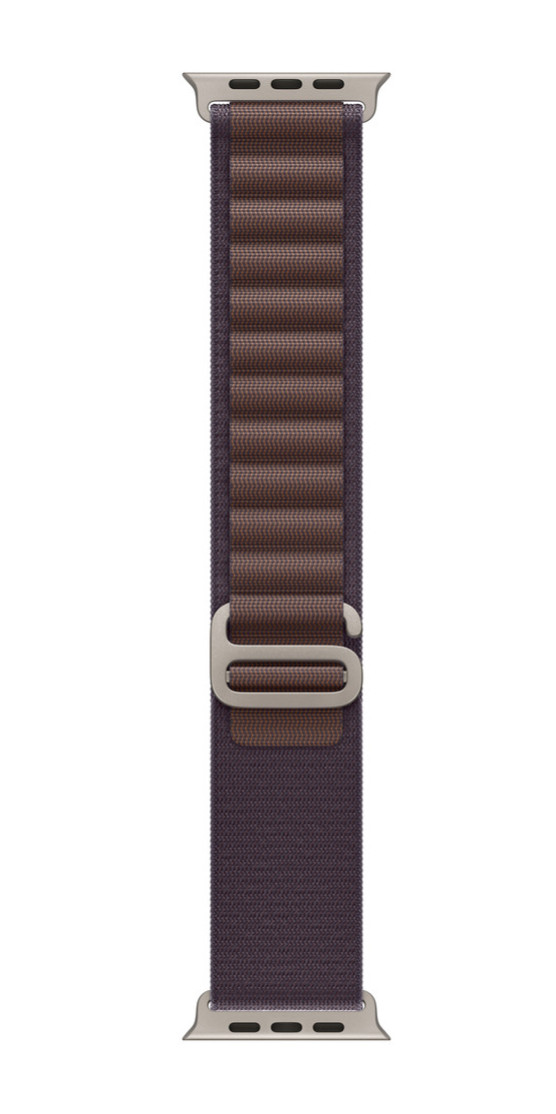 Genuine Apple Watch Band Alpine Loop - 49mm - Titanium Finish - Pre-Owned