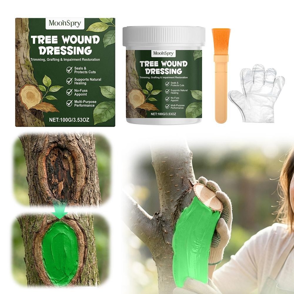 Tree Wound Dressing Sealant - Pruning Cut Healing Paste for Trees & Shrubs