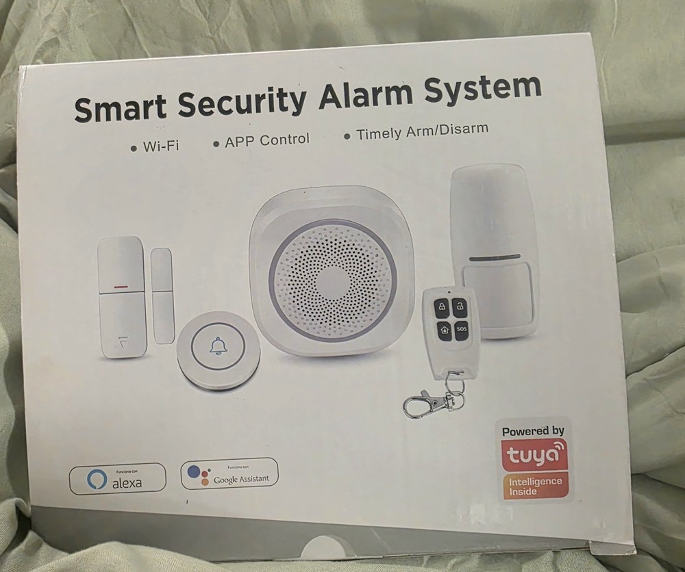 Tuya Wi-Fi Smart Security Alarm System Complete Set Alexa Google APP Control