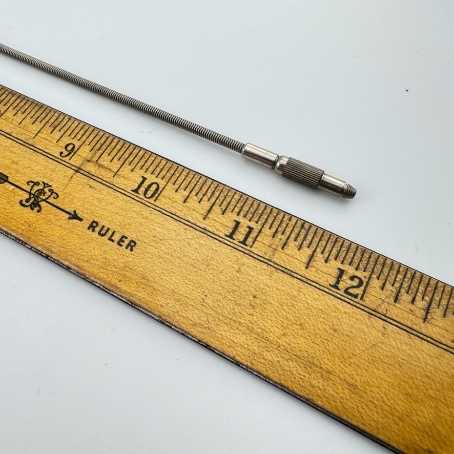 12” Vintage Camera Remote Shutter Trigger Release Button Plunger Cable Japan