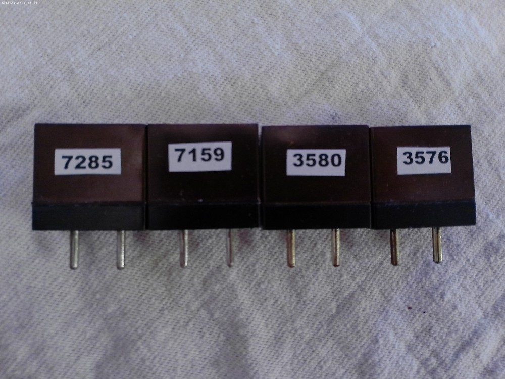 HAM RADIO 4 PACK FOR OLD BOATANCHOR TUBE TRANSMITTERS (HC49/U CRYSTALS)