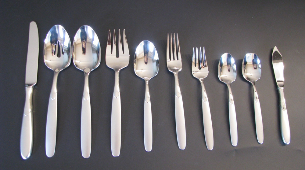 Oneida Community PARADOX Stainless USA Frosted NEW Silverware CHOICE Flatware