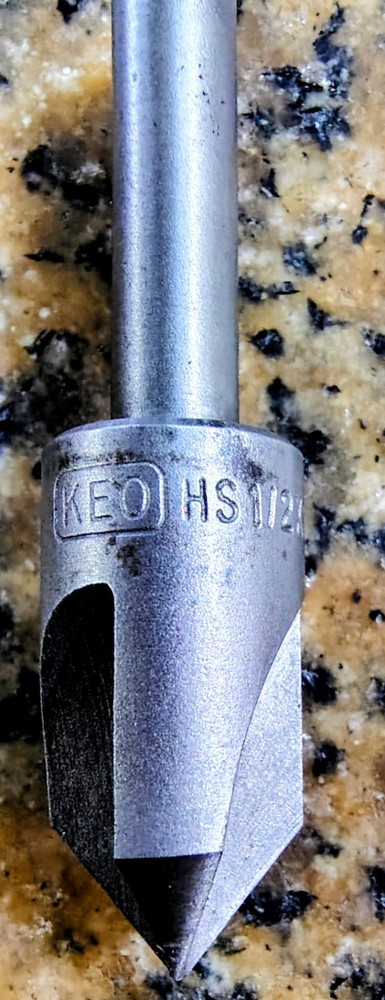 🗽KEO 1/2” 4FL 82 DEG. COUNTERSINK