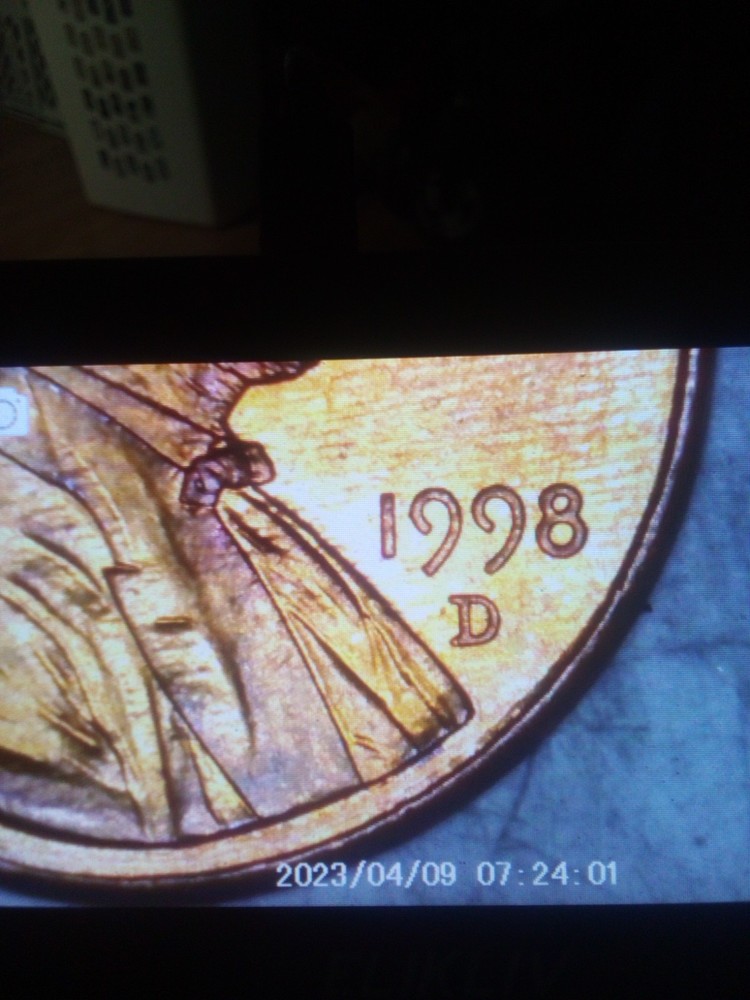1998 d penny error