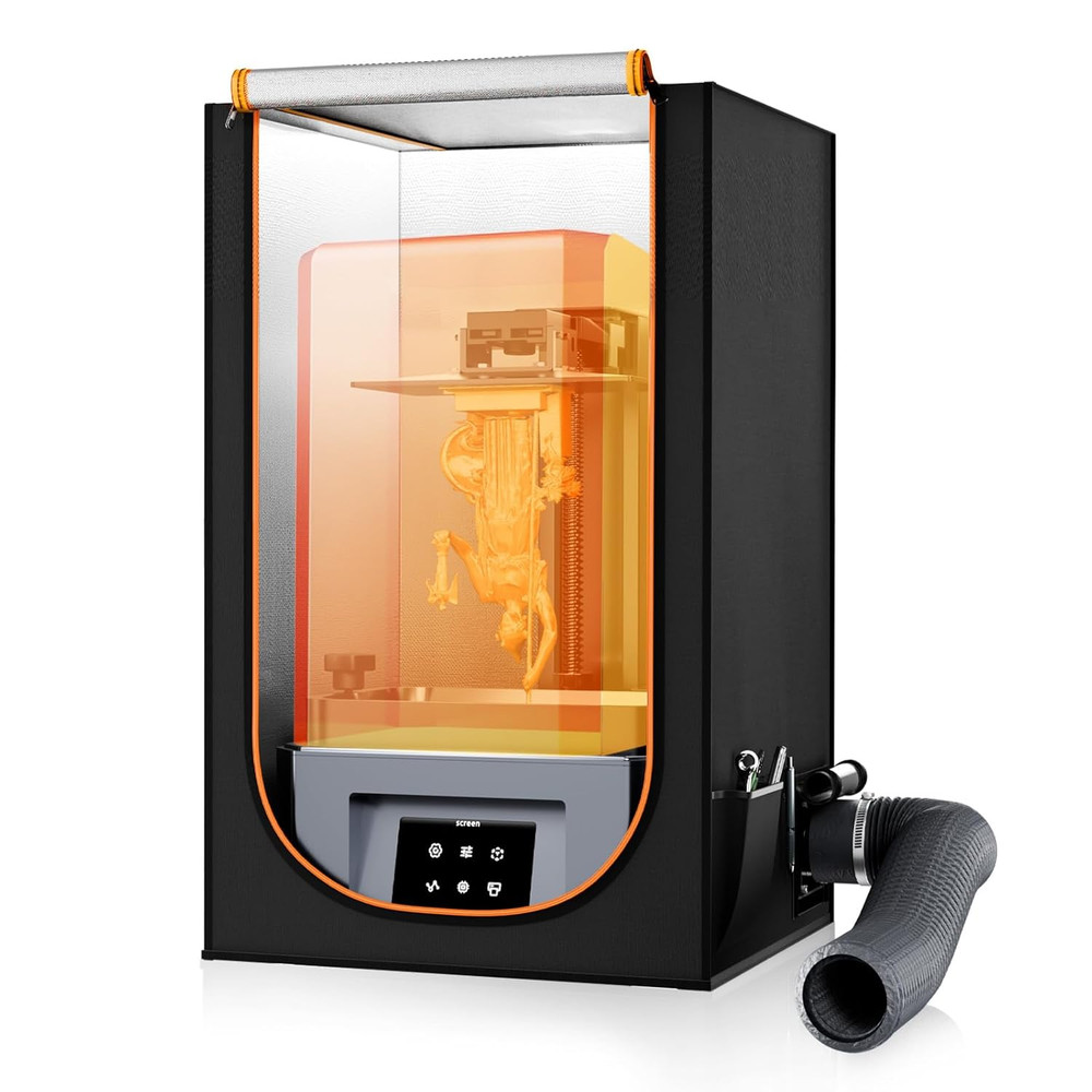 Resin 3D Printer Enclosure with Ventilation, 3D Printer Vented Enclosure Tent Co