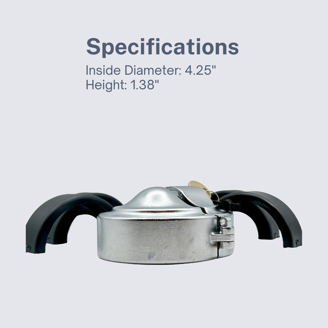 CapLok - Kenworth - International - Mack - Volvo Locking Fuel Cap Cover