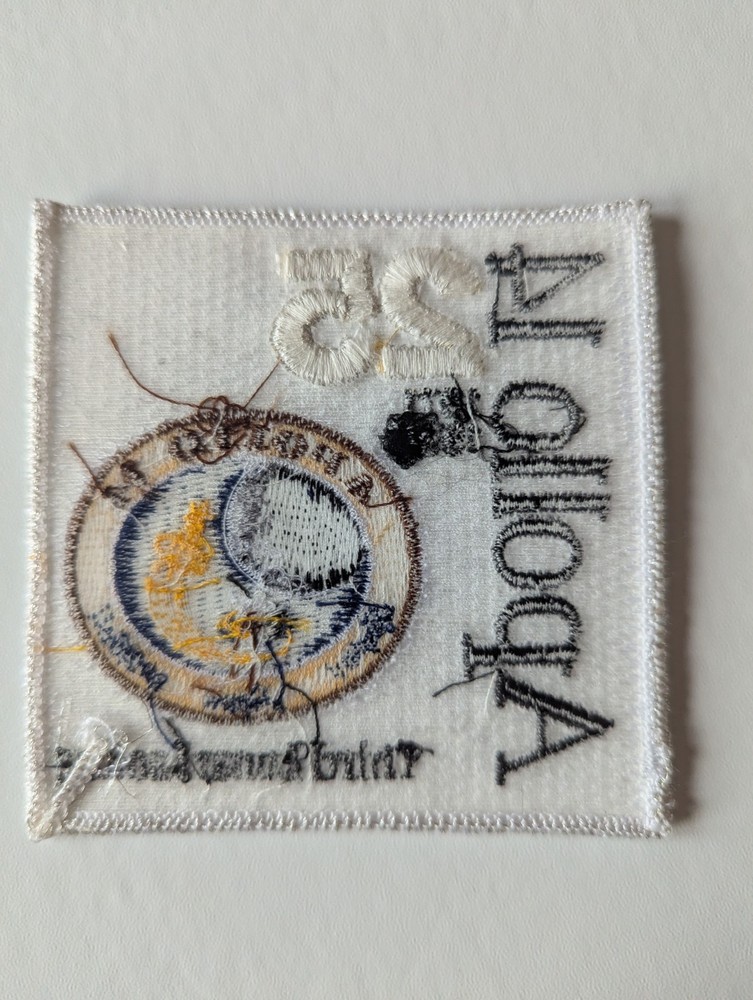 NASA Apollo 14 25 Year Commemorative Patch Emblems