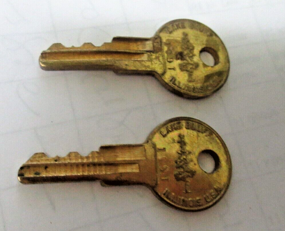 2- Timberline 109TT File Cabinet Key