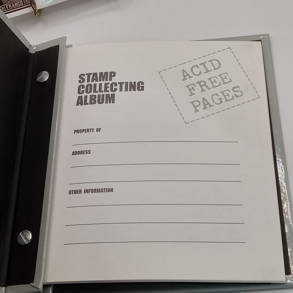 Beginners STAMP COLLECTION Hobby Books Looney Tunes Album Guide World Domestic