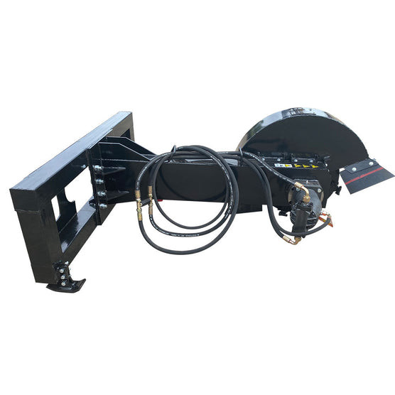 AGT Standard Flow Solid Heavy Duty Skid Steer Stump Grinder 24" Wheel 14-25GPM