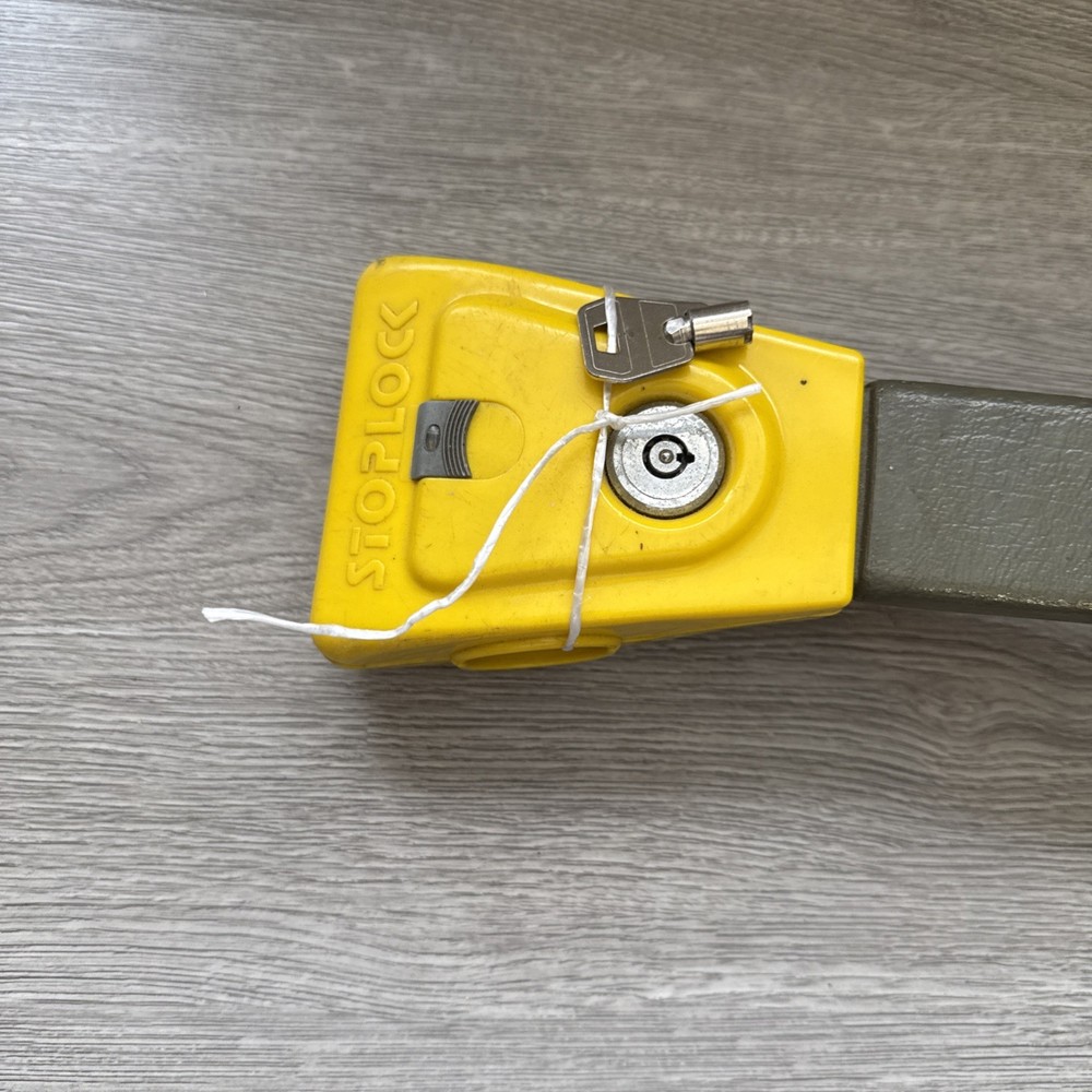 Stoplock Steering Wheel Lock Car Security Immobiliser with one key