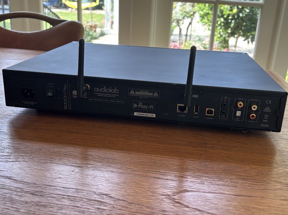 Audiolab 6000N Play Wireless Streaming Player Black