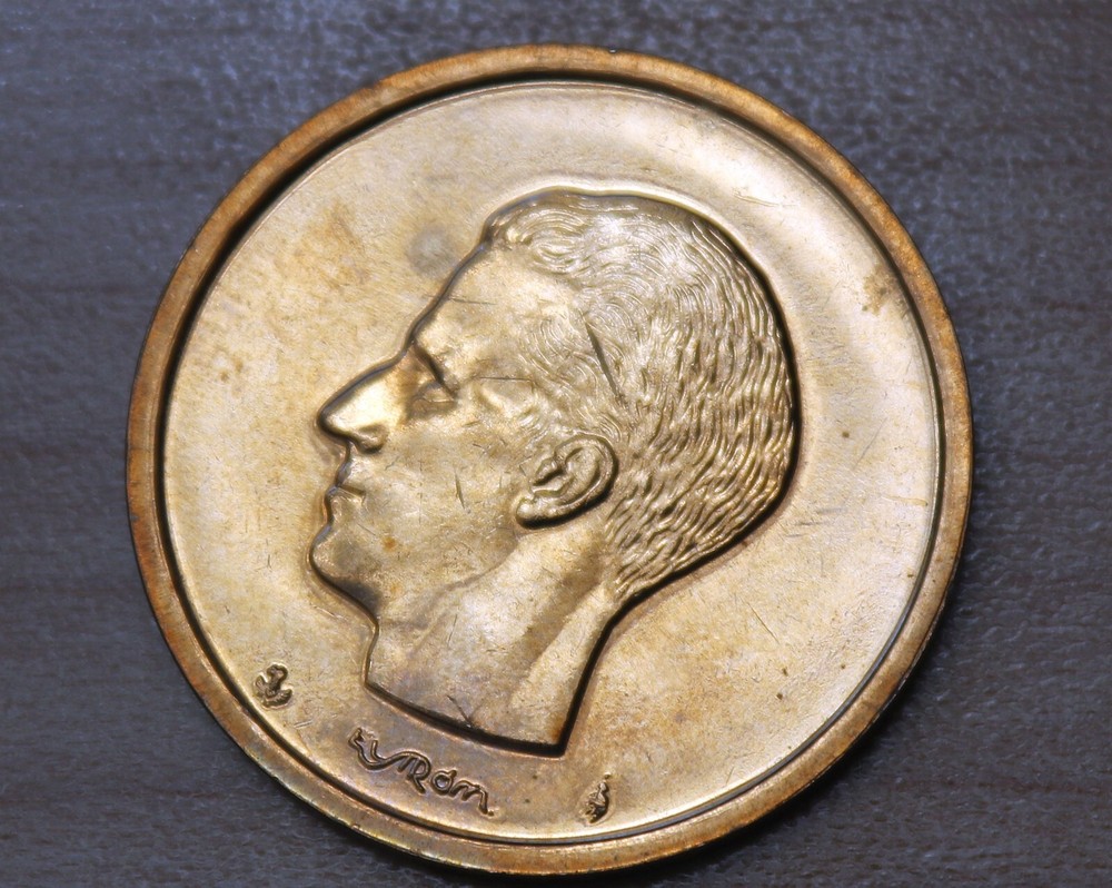 1989 Belgium 20 Francs Dutch text