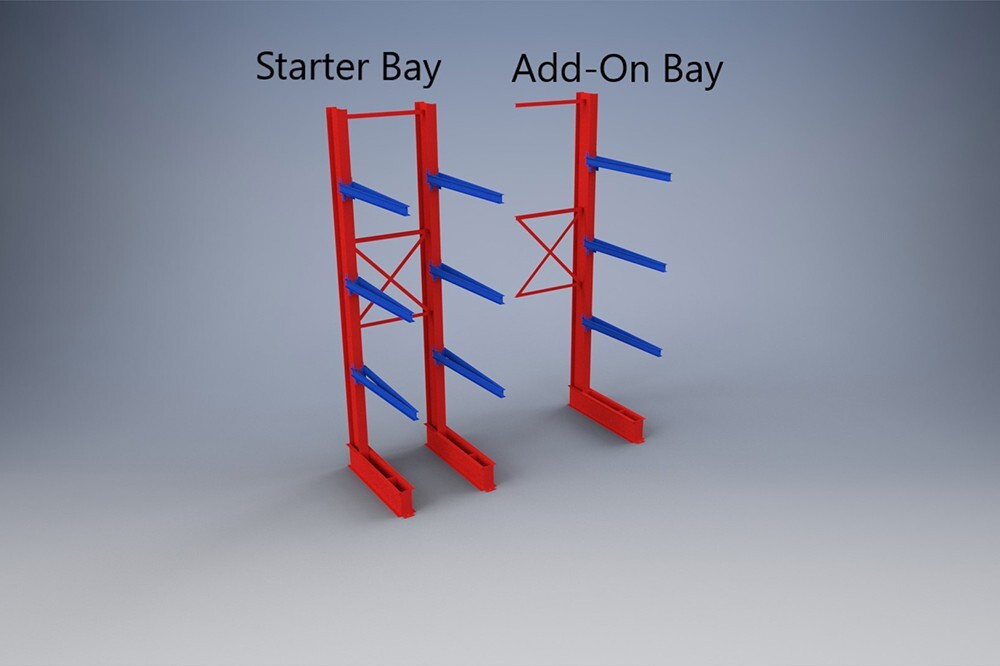 Extra Heavy Duty Cantilever Rack