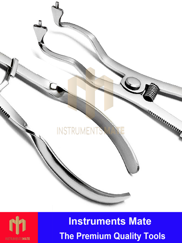 Light Ivory Rubber Dam Clamp Forceps Endodontic Restorative Dental Instruments
