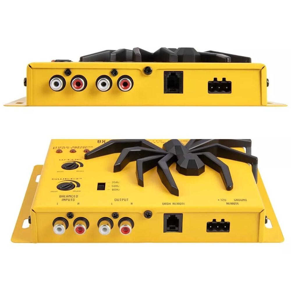 Soundstream BX-10 Digital Bass Reconstruction Processor Equalizer - Yellow