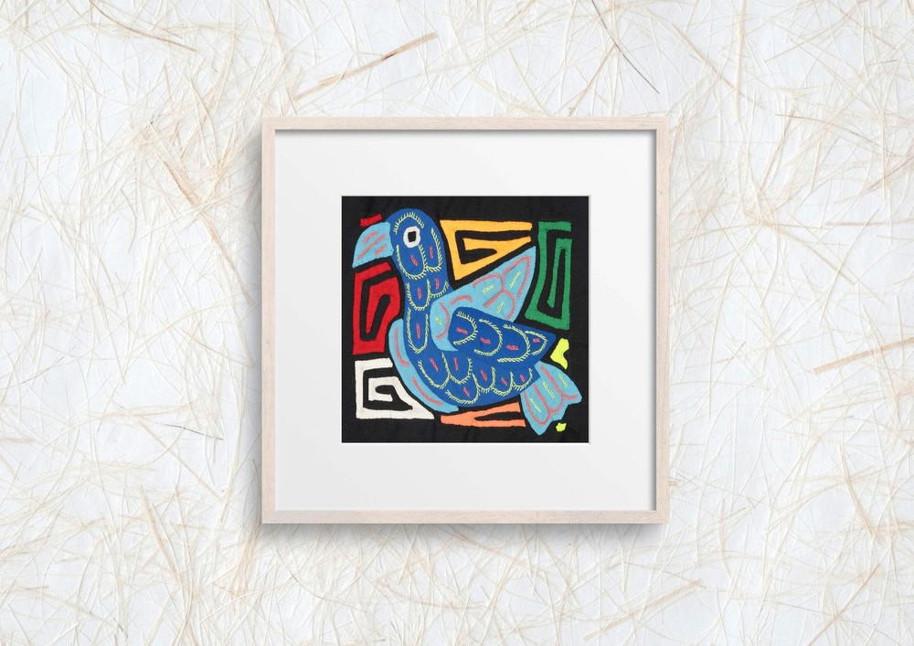 Multicolor Blue Bird Molita