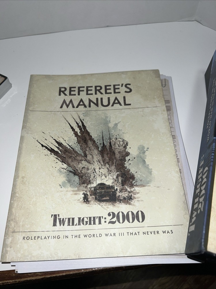 Twilight 2000 RPG: Core Box Set Open Box Still New Inside