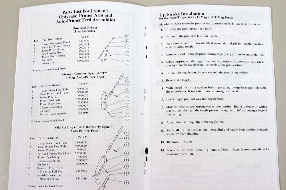 Lyman Accuscale M500 1000 Reloading Owner User Manual Instructions Operators