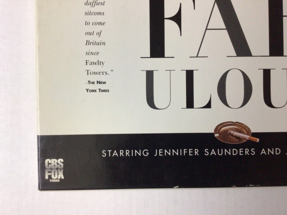 ABSOLUTELY FABULOUS Joanna Lummley LASERDISC EX+condition.