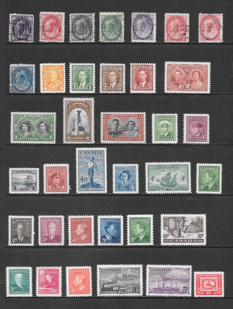 CANADA    VARIOUS MINT/USED ISSUES    1898 - 1951 (A)