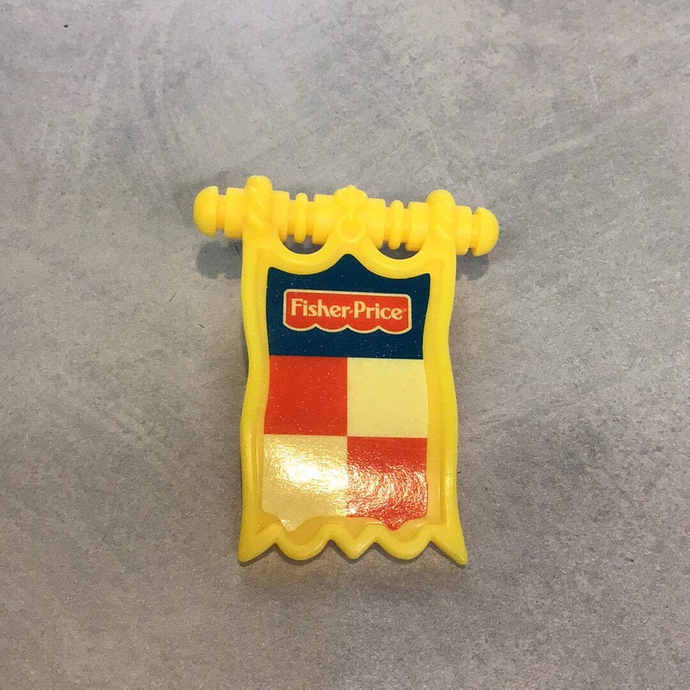 Imaginext Battle Castle Yellow Banner
