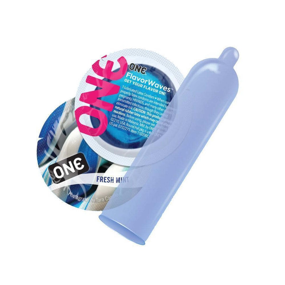 ONE Fresh Mint Flavored Condoms | 12-Pack