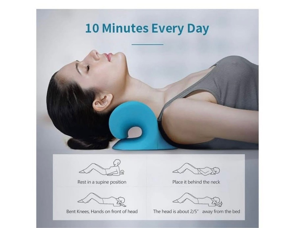 Neck and Shoulder Relaxer Traction Device