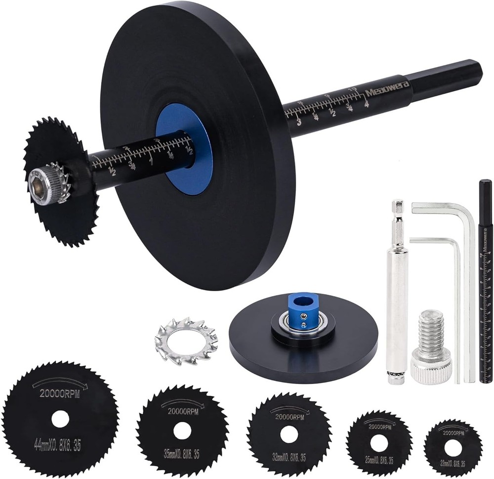MeaoweraPVC Pipe Internal Cutter Set – 360° Rotating Pipe Cutting Tool with A