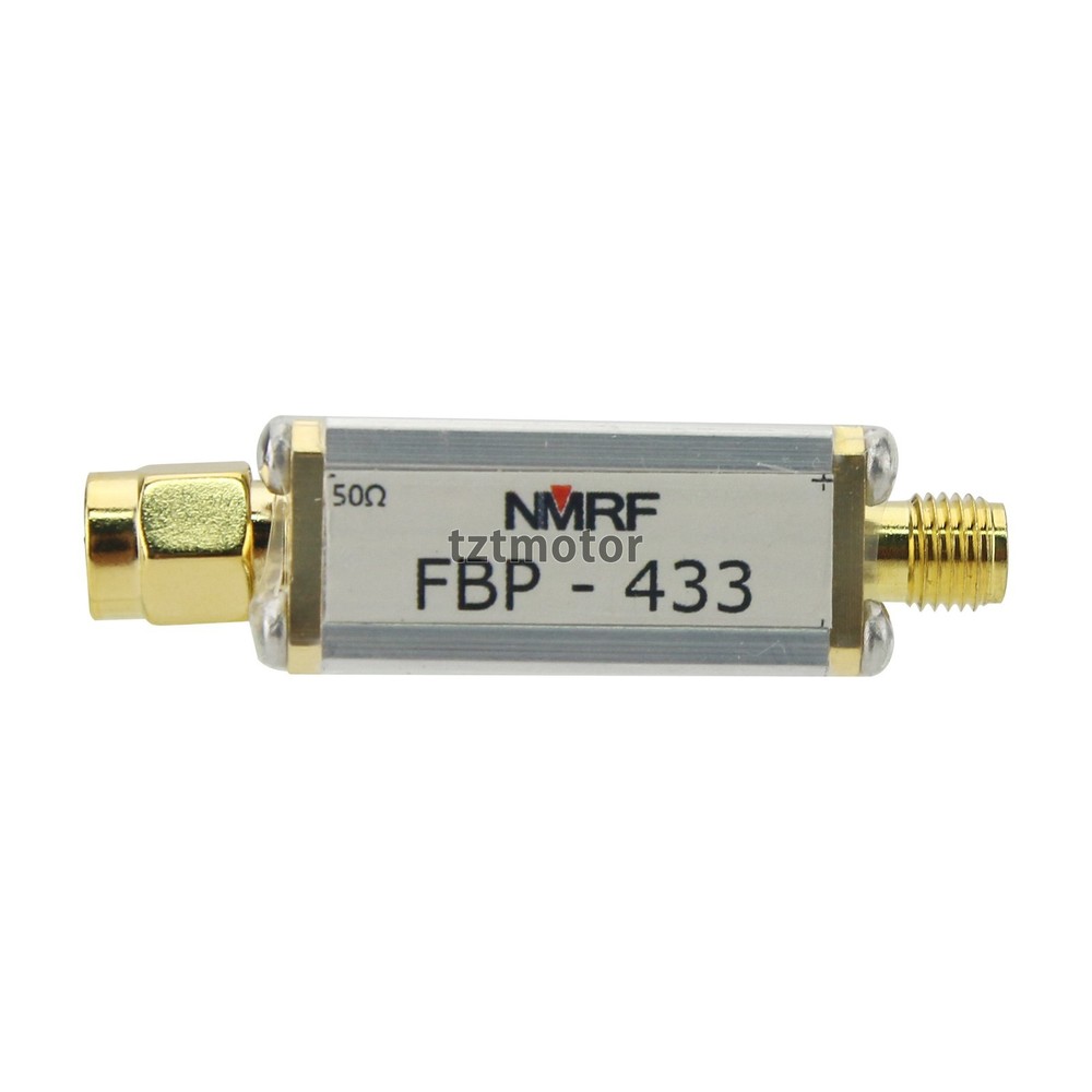 NMRF FBP-433 390-470MHz Band Pass Filter 50ohms+SMA Connector for Image Receiver