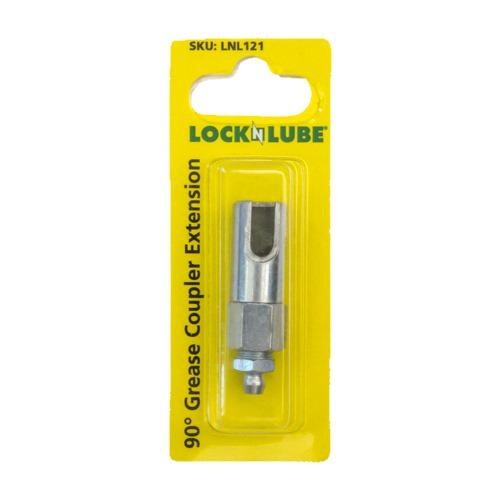 LockNLube Push-On 90° Grease Coupler