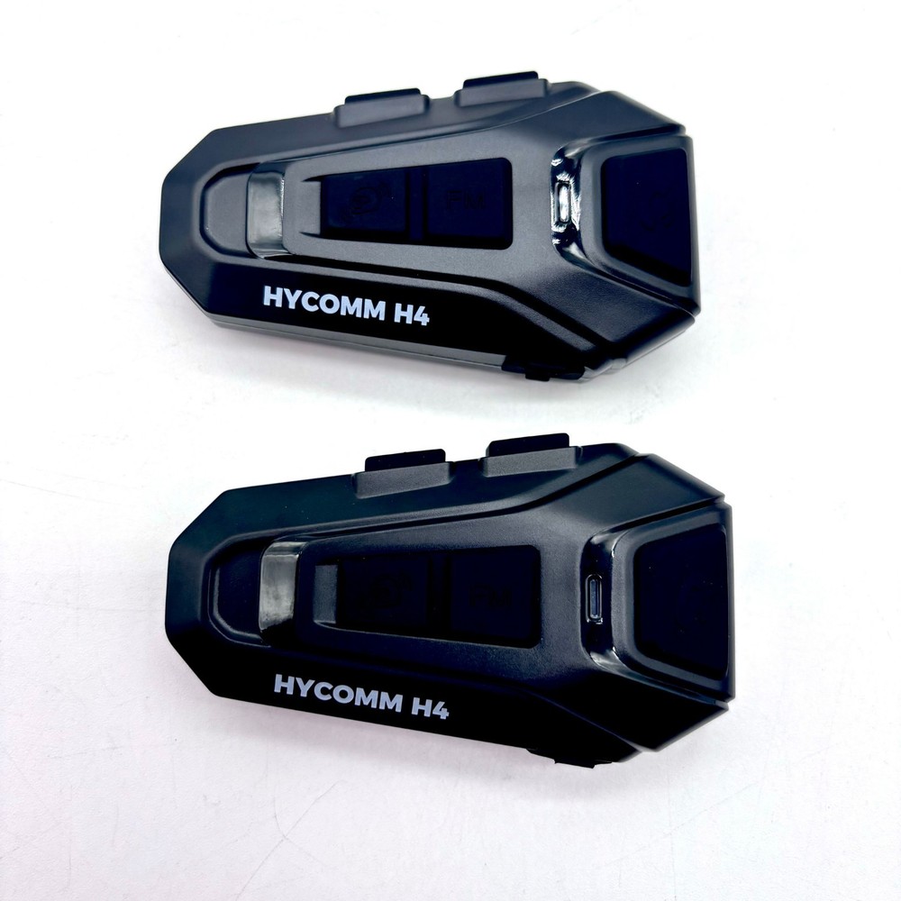 Hycomm H4 Wireless Bluetooth Motorcycle Intercom Dual Pack